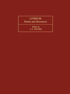 cover image of Lithium Needs and Resources